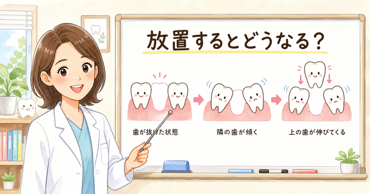 抜いたまま何ヶ月も経つとどうなる？治療の選択肢が狭まる理由